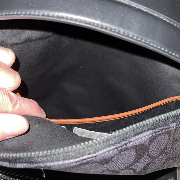 Coach Signature Charter Backpack, Charcoal - Picture 9 of 16